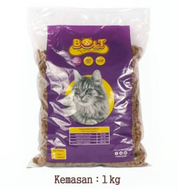 Makanan Kucing Bolt