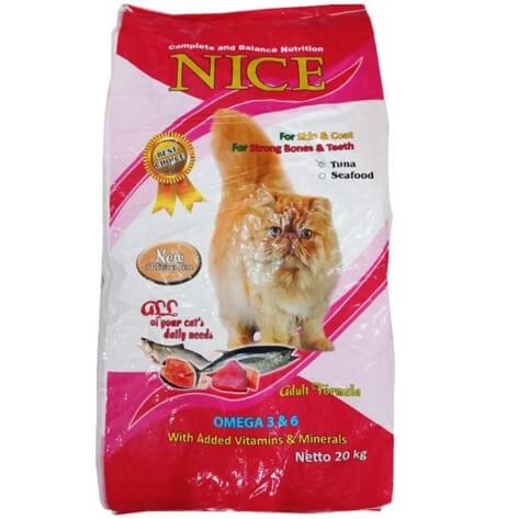 Makanan kucing Nice