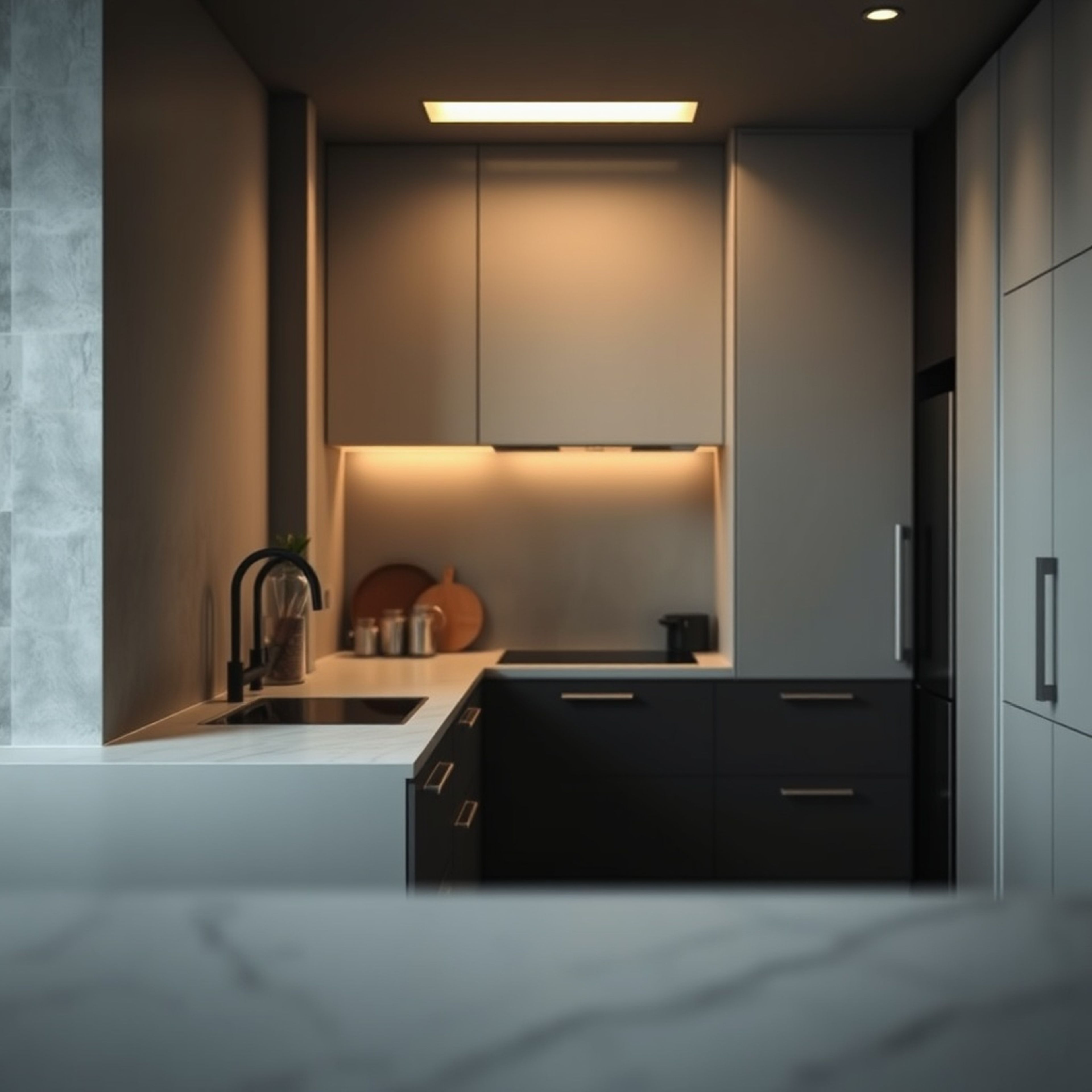 Technische Visualisierung: "Back-Kitchen & Dirty Kitchen