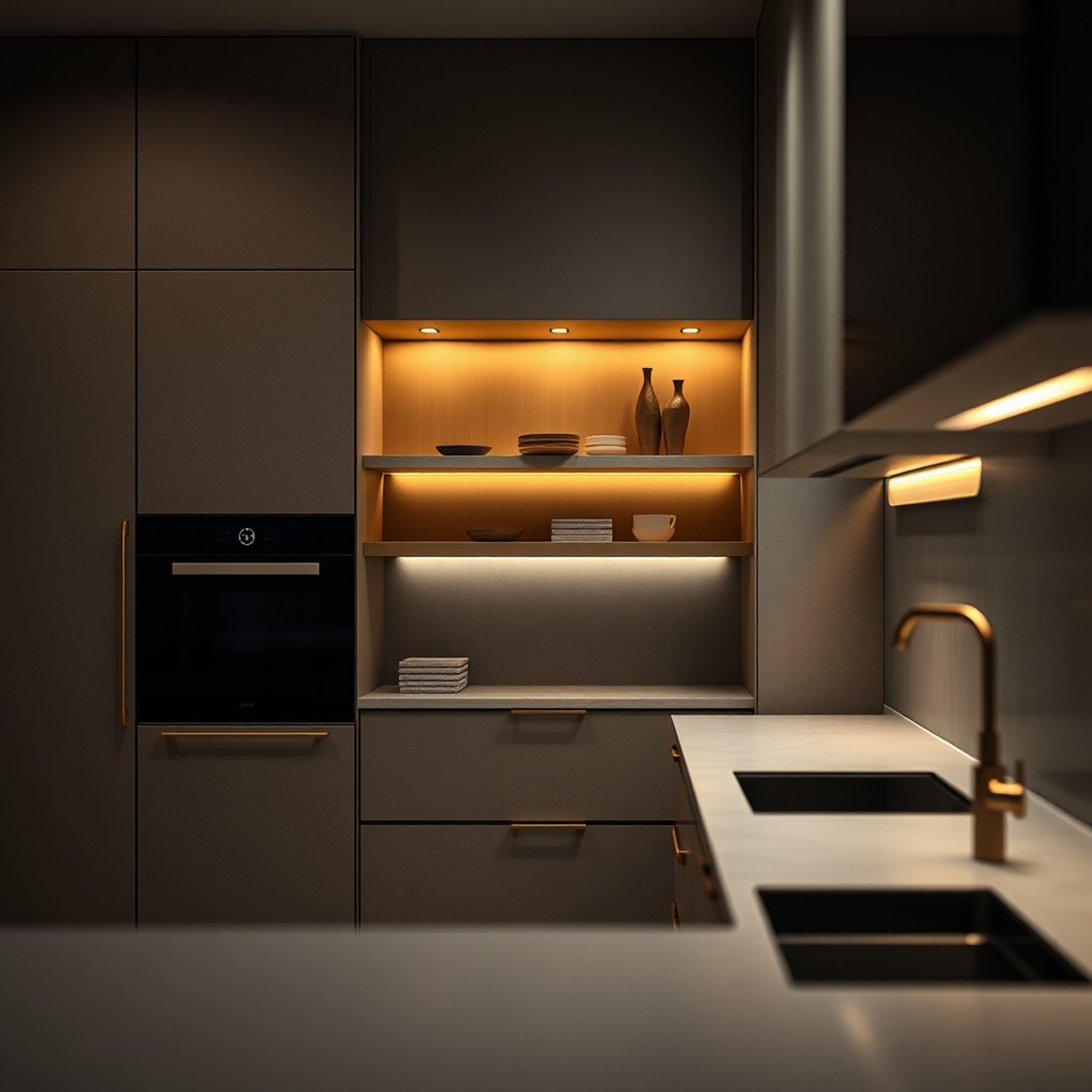 Technische Visualisierung: "Besenschrank