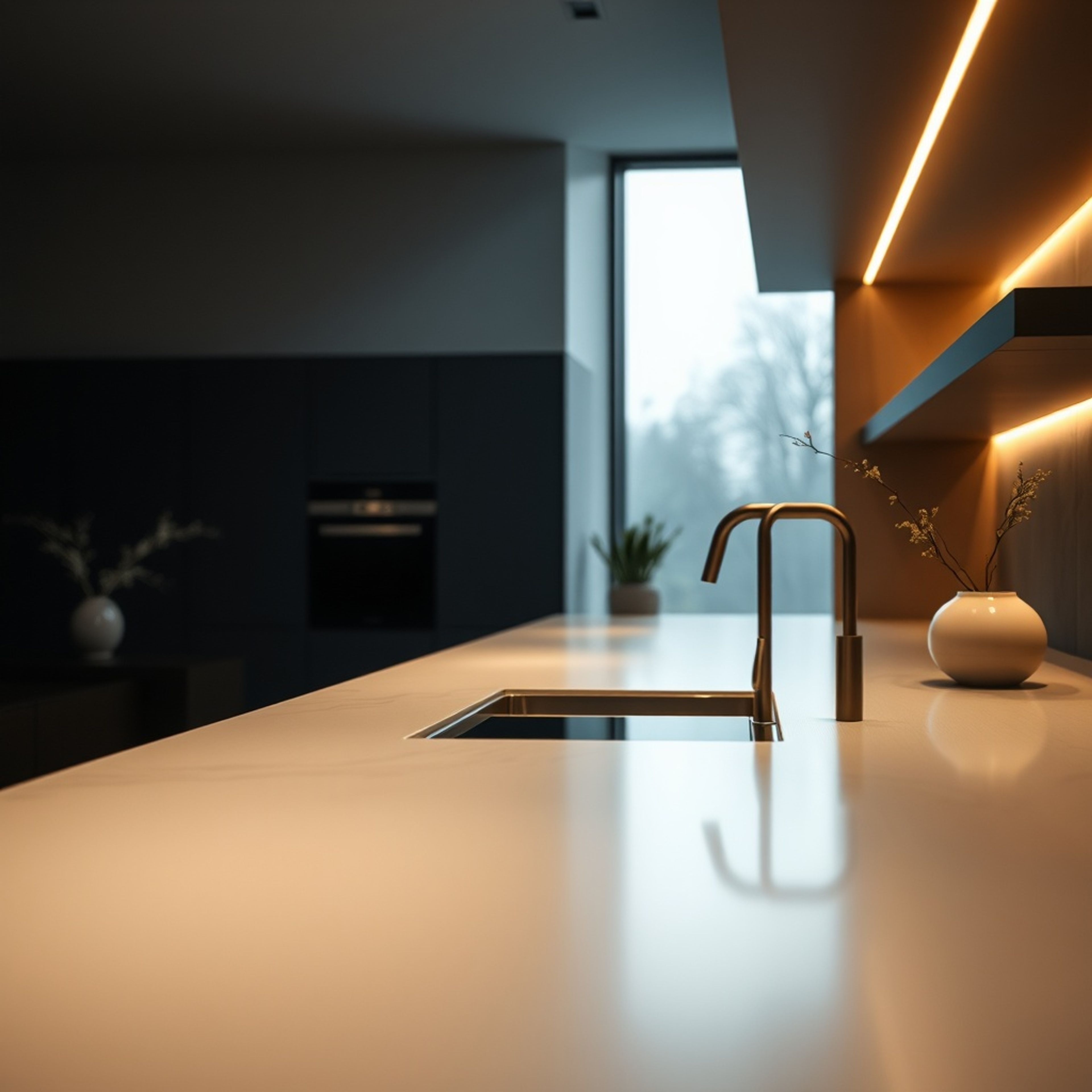 Technische Visualisierung: "Biophilic Kitchen