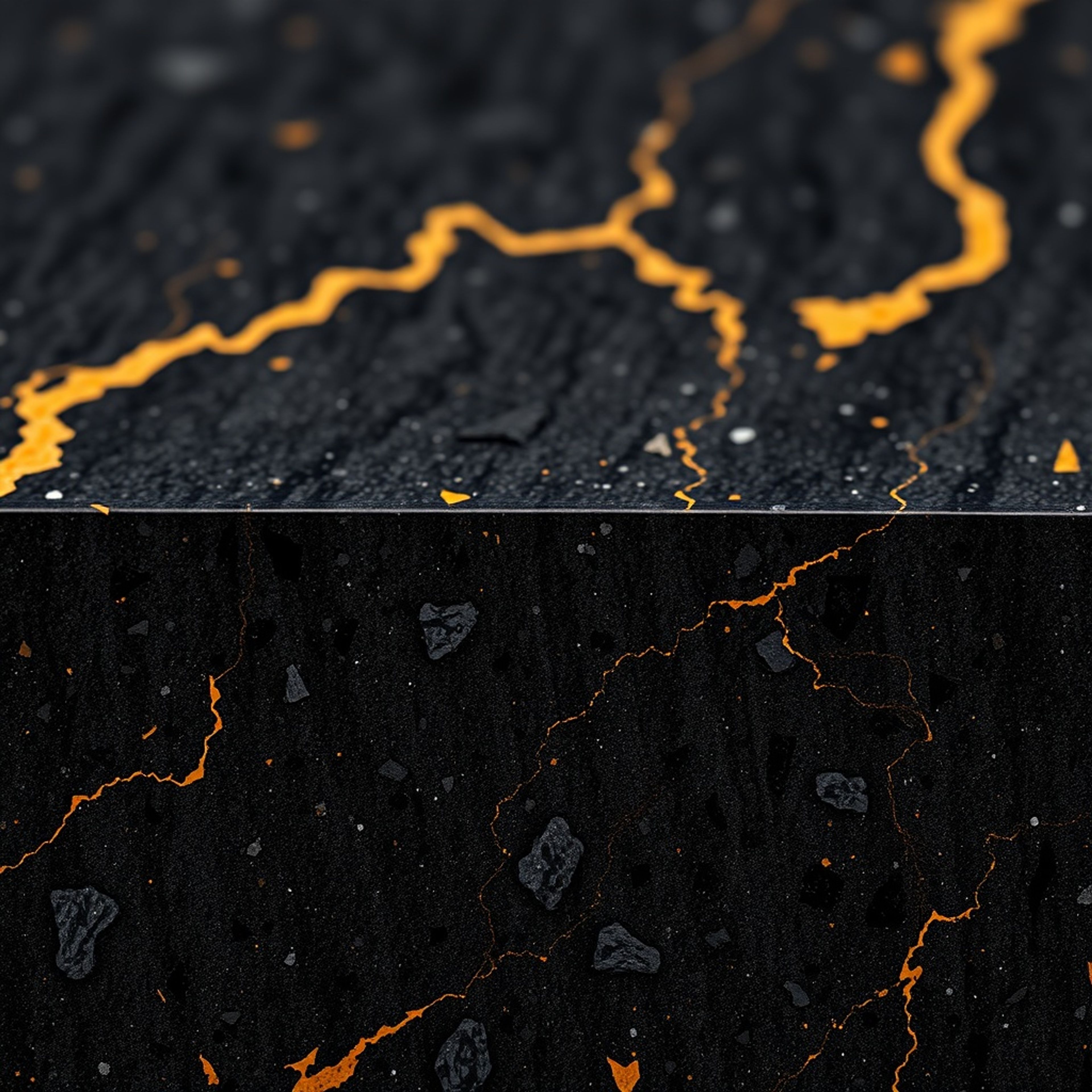 Technische Visualisierung: "Black Forest Granit