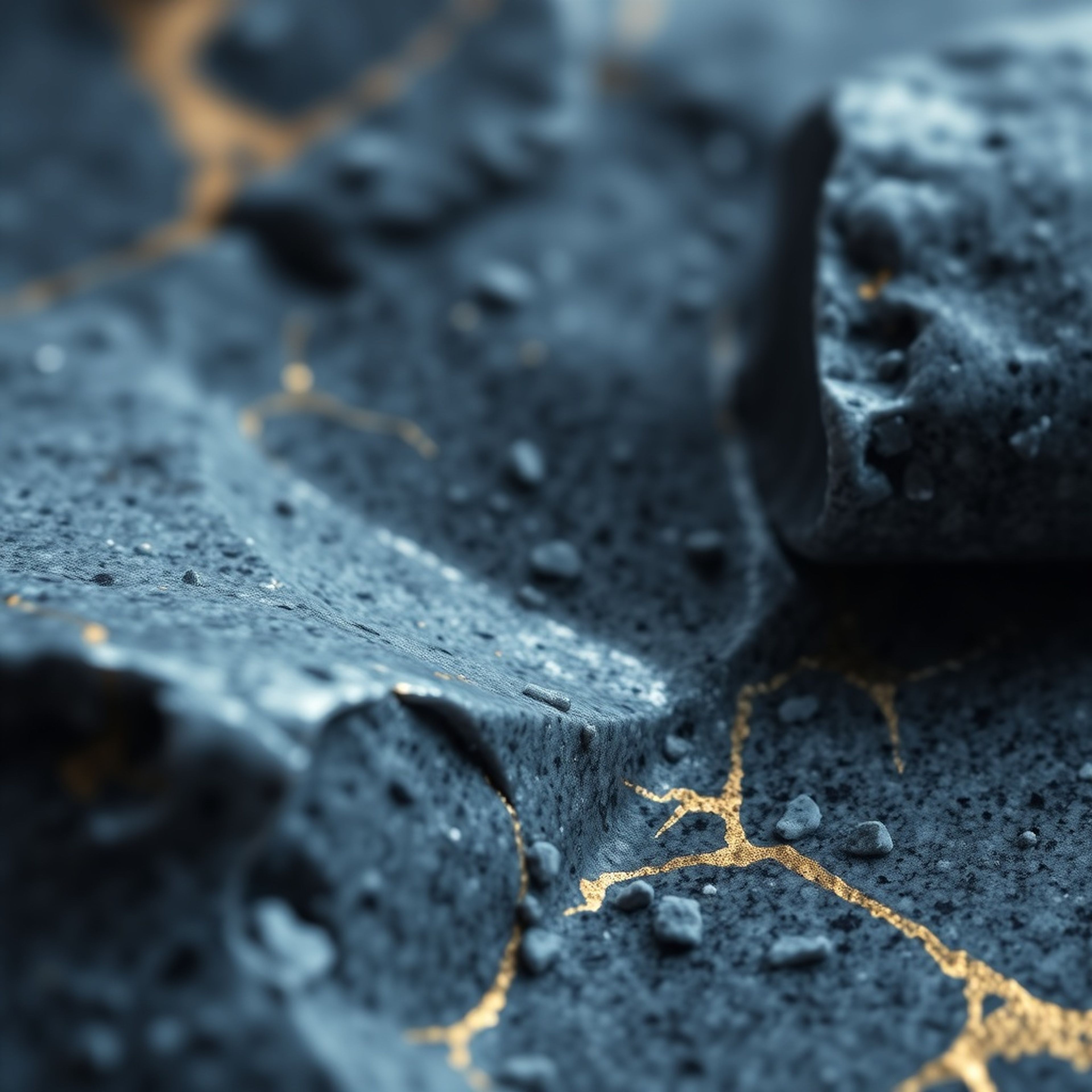 Technische Visualisierung: "Blue Pearl Granit