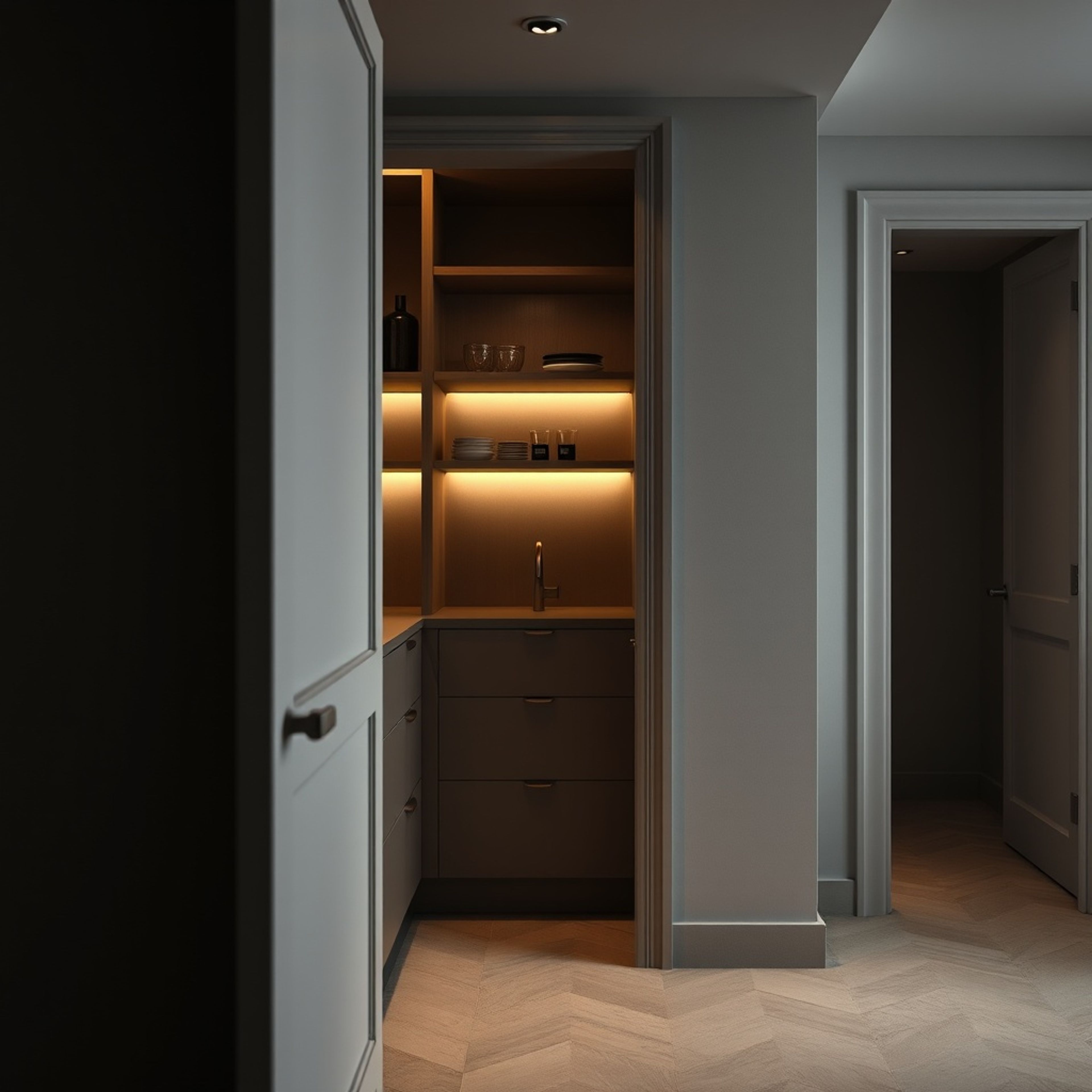 Technische Visualisierung: Butler’s Pantry