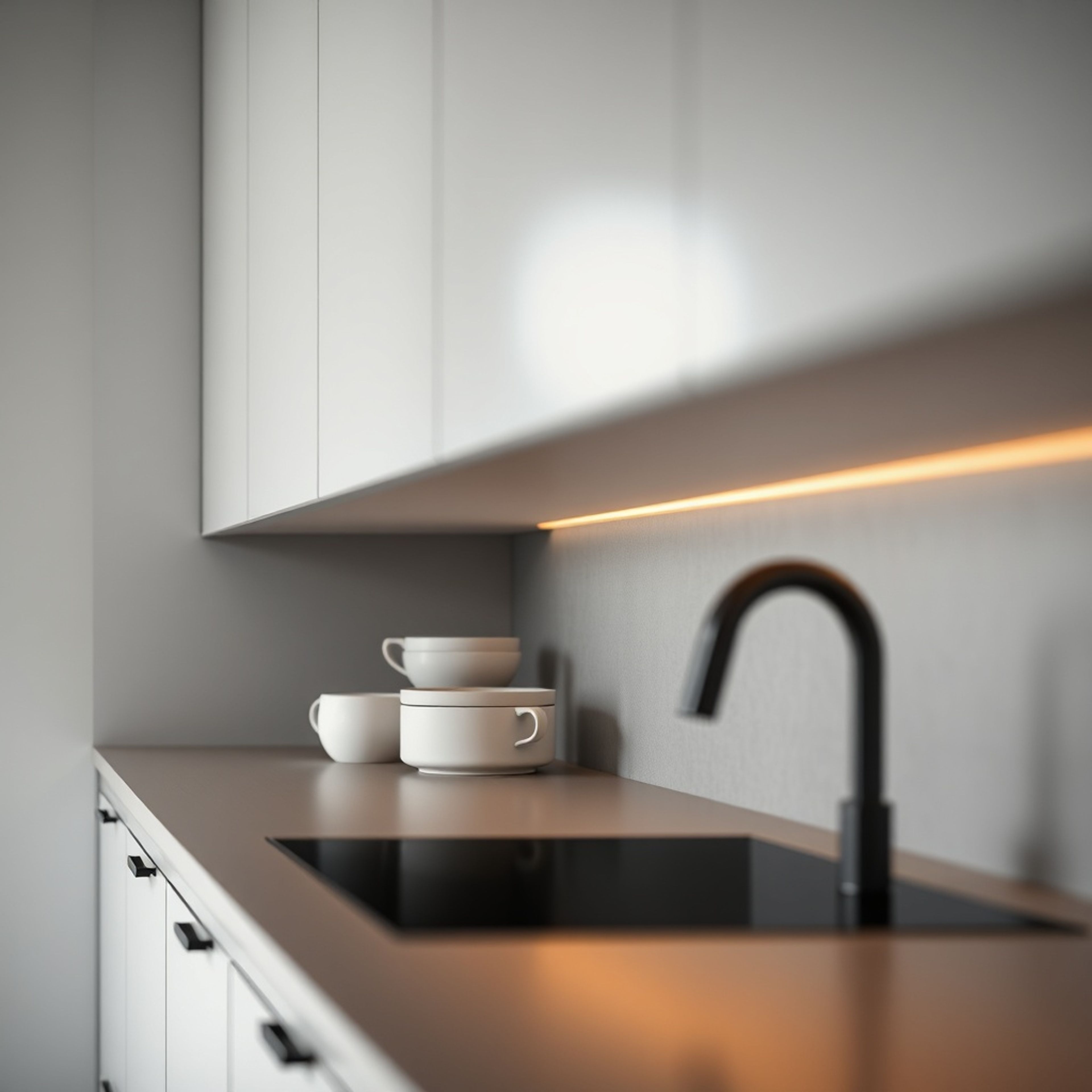 Technische Visualisierung: "Diagonal-Eckschrank