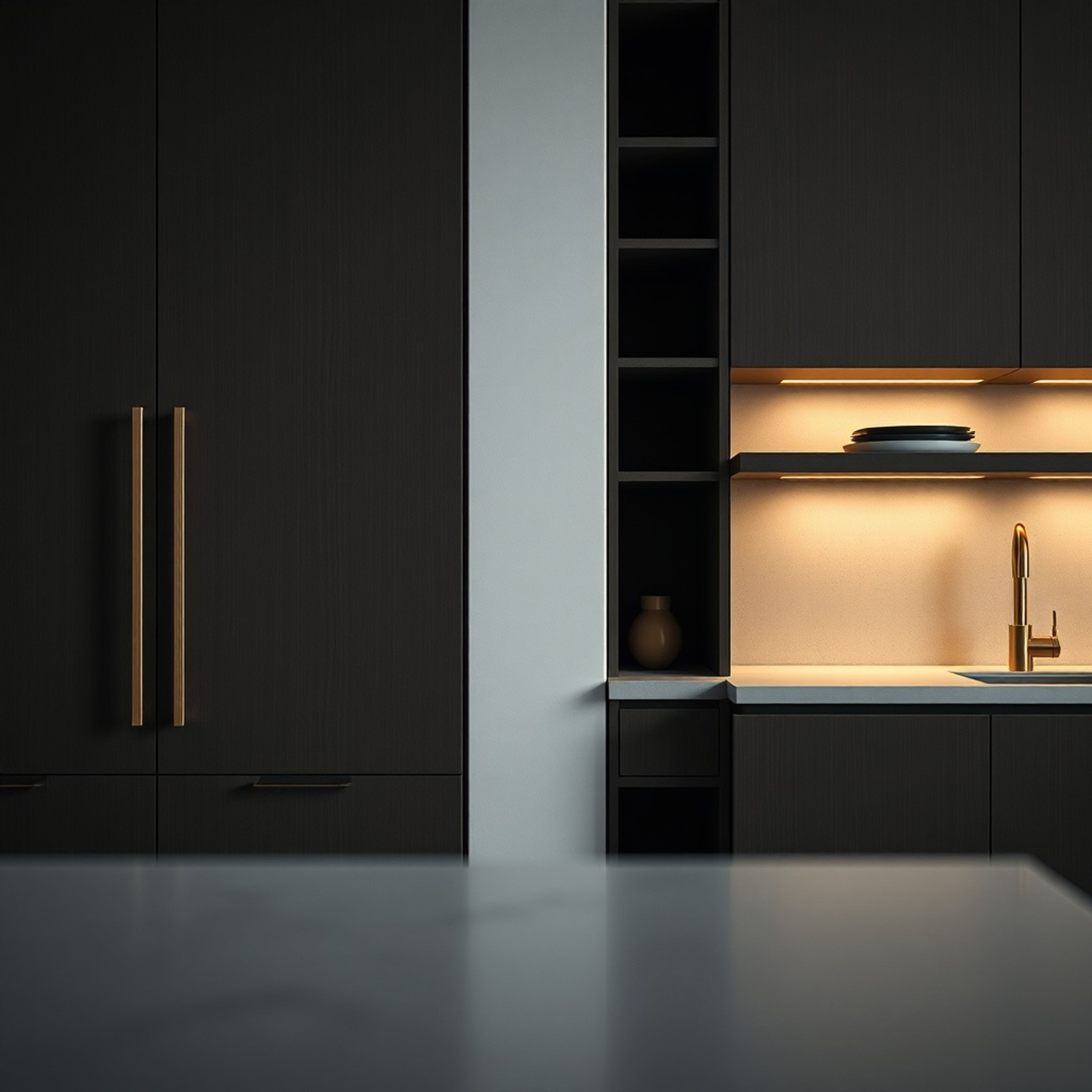 Technische Visualisierung: Eckschrank