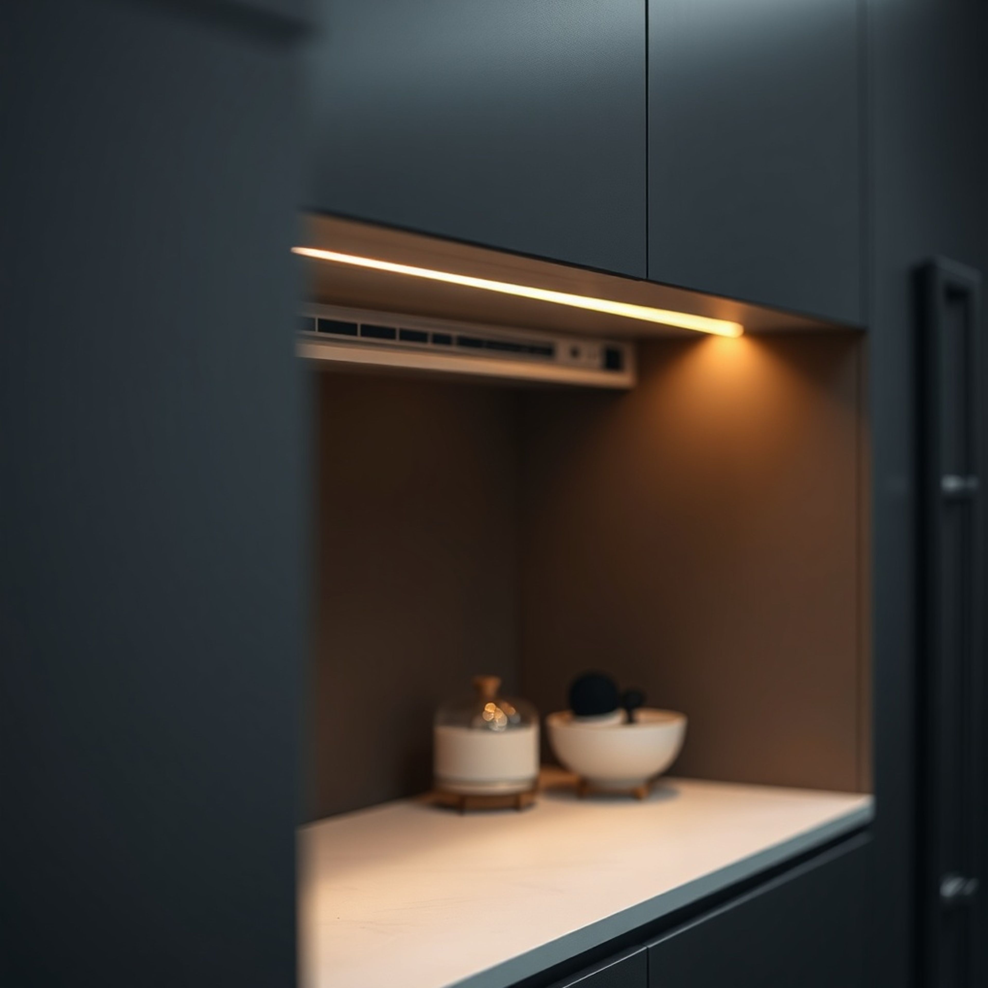 Technische Visualisierung: Falttürenschrank