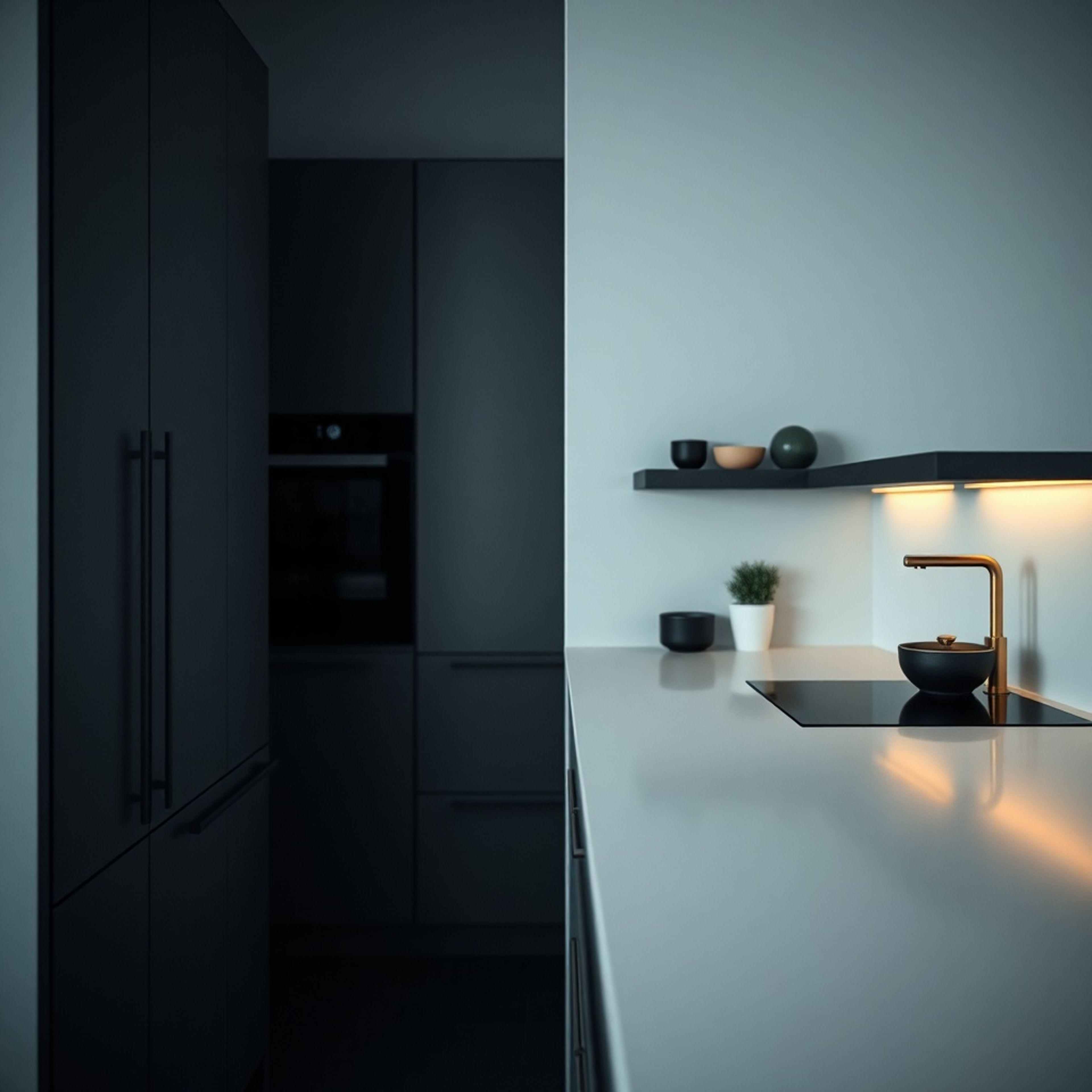 Technische Visualisierung: Hochschrank