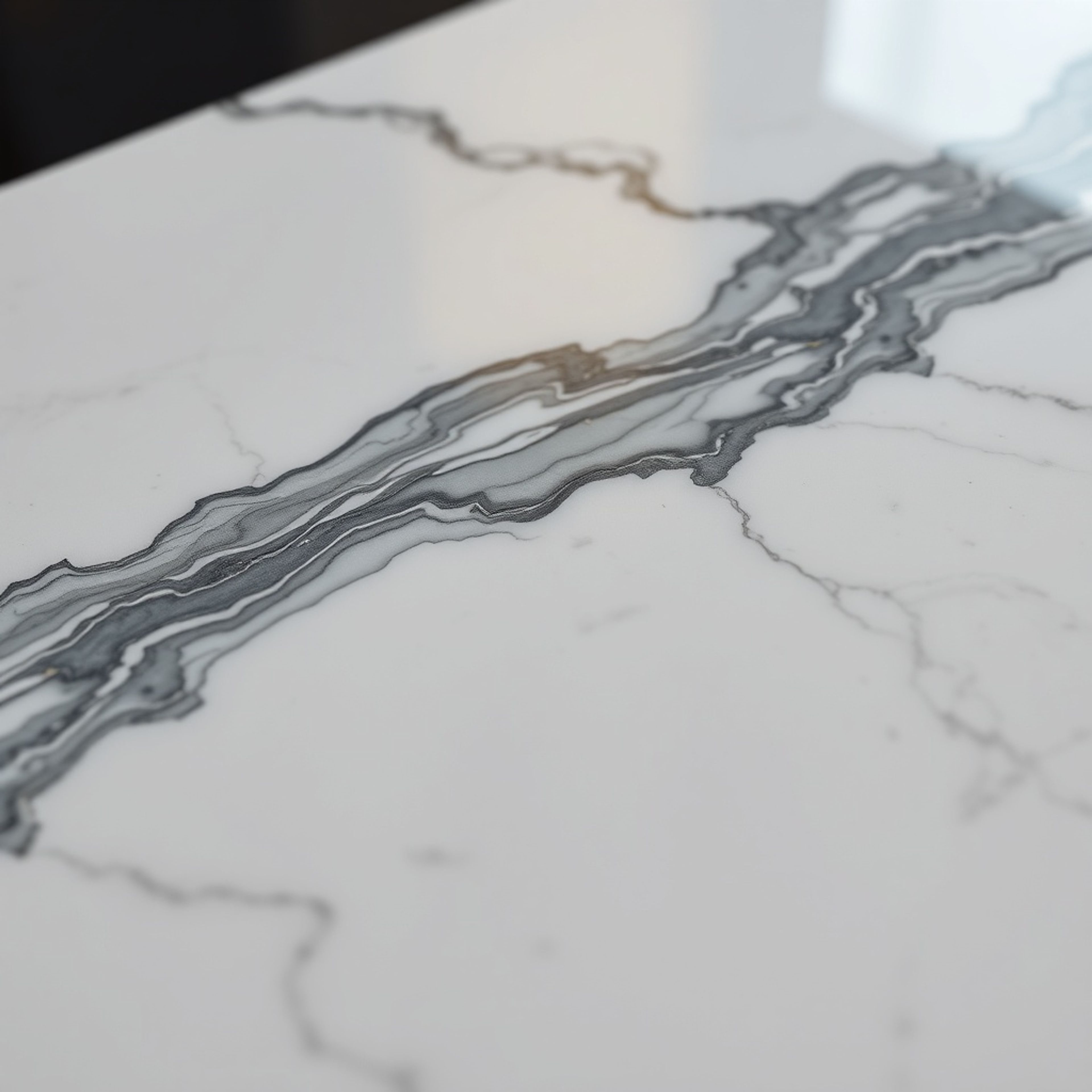 Technische Visualisierung: "Recycling-Marmor