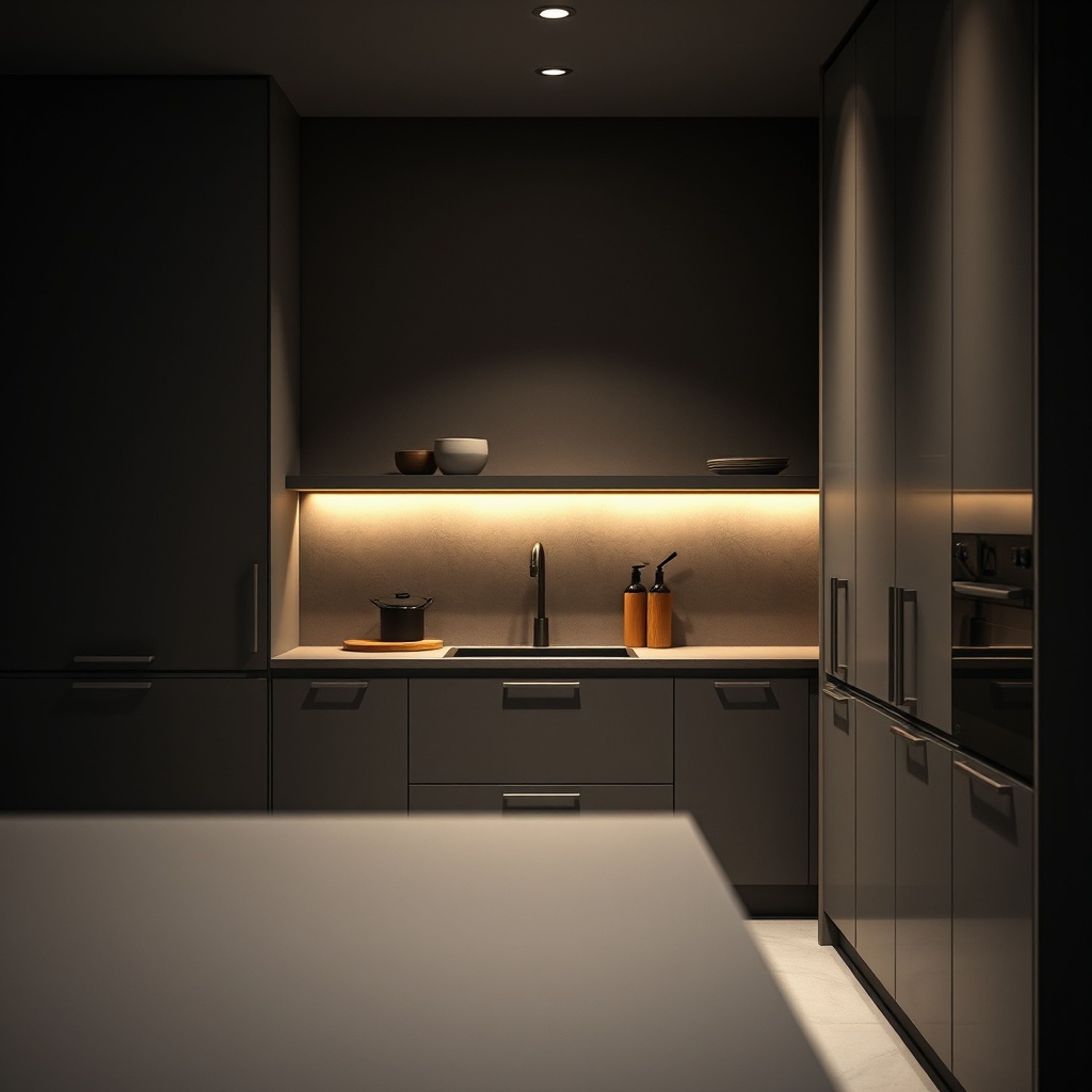 Technische Visualisierung: "Scullery Kitchen