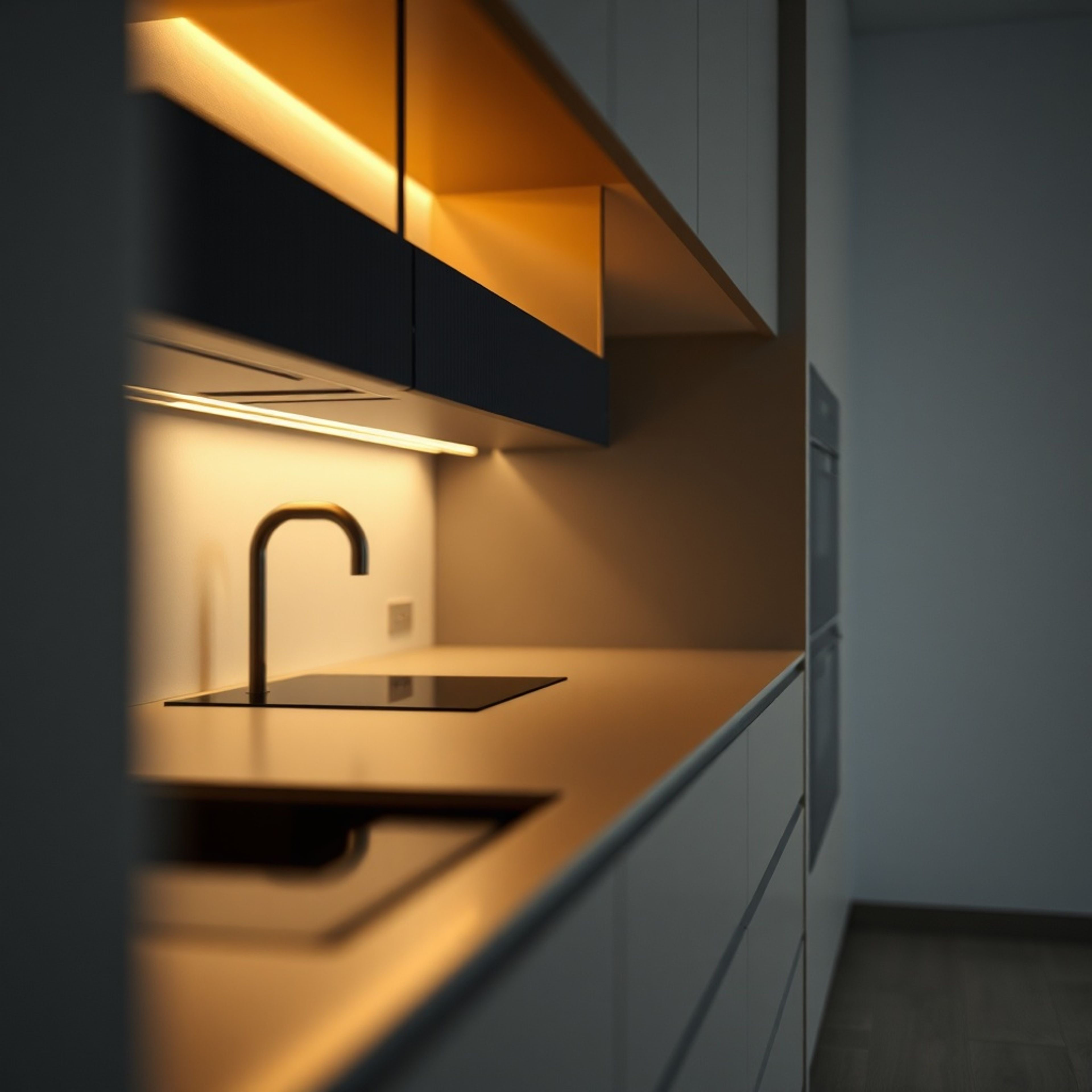Technische Visualisierung: Soft Close (Scharniere)
