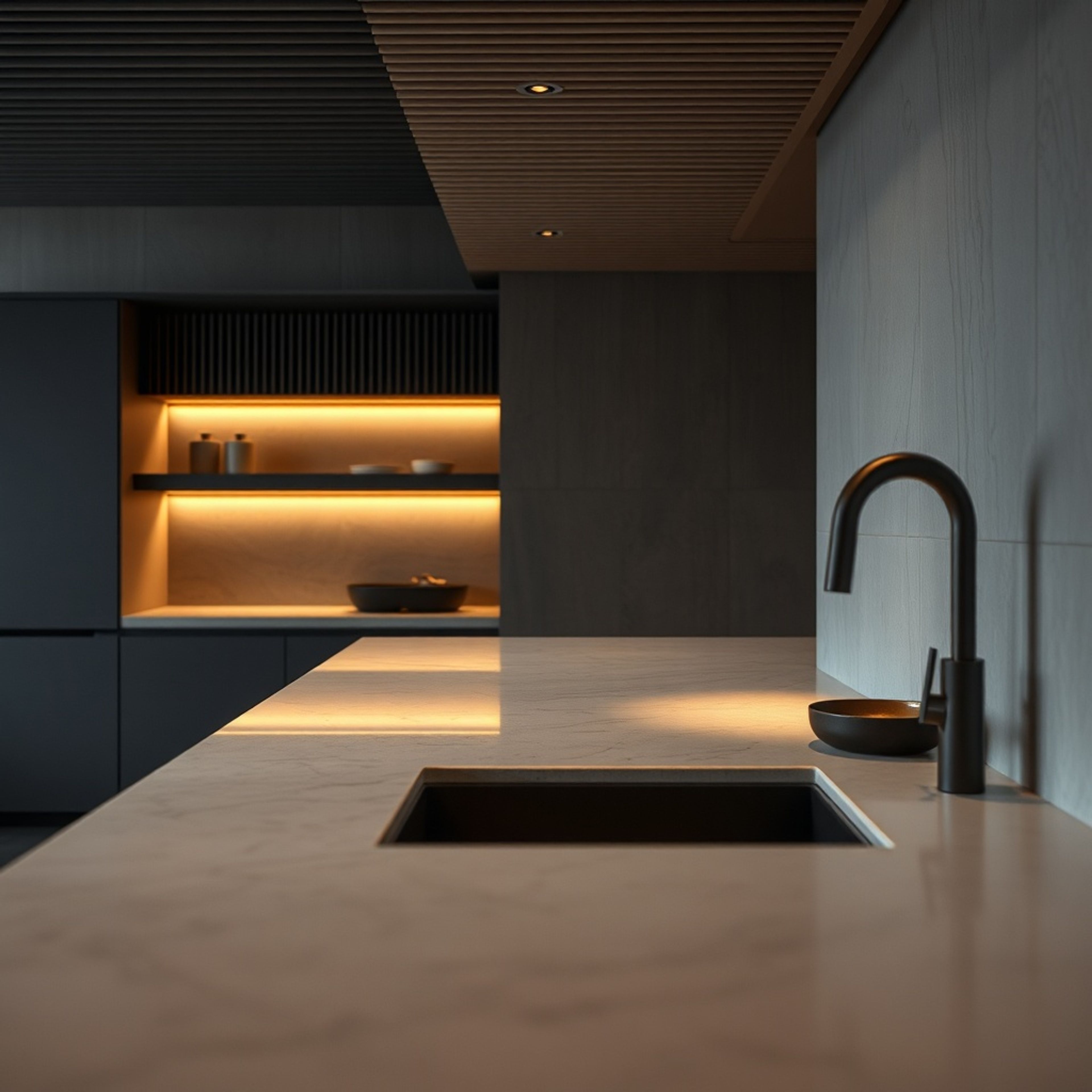 Technische Visualisierung: "Wet Kitchen