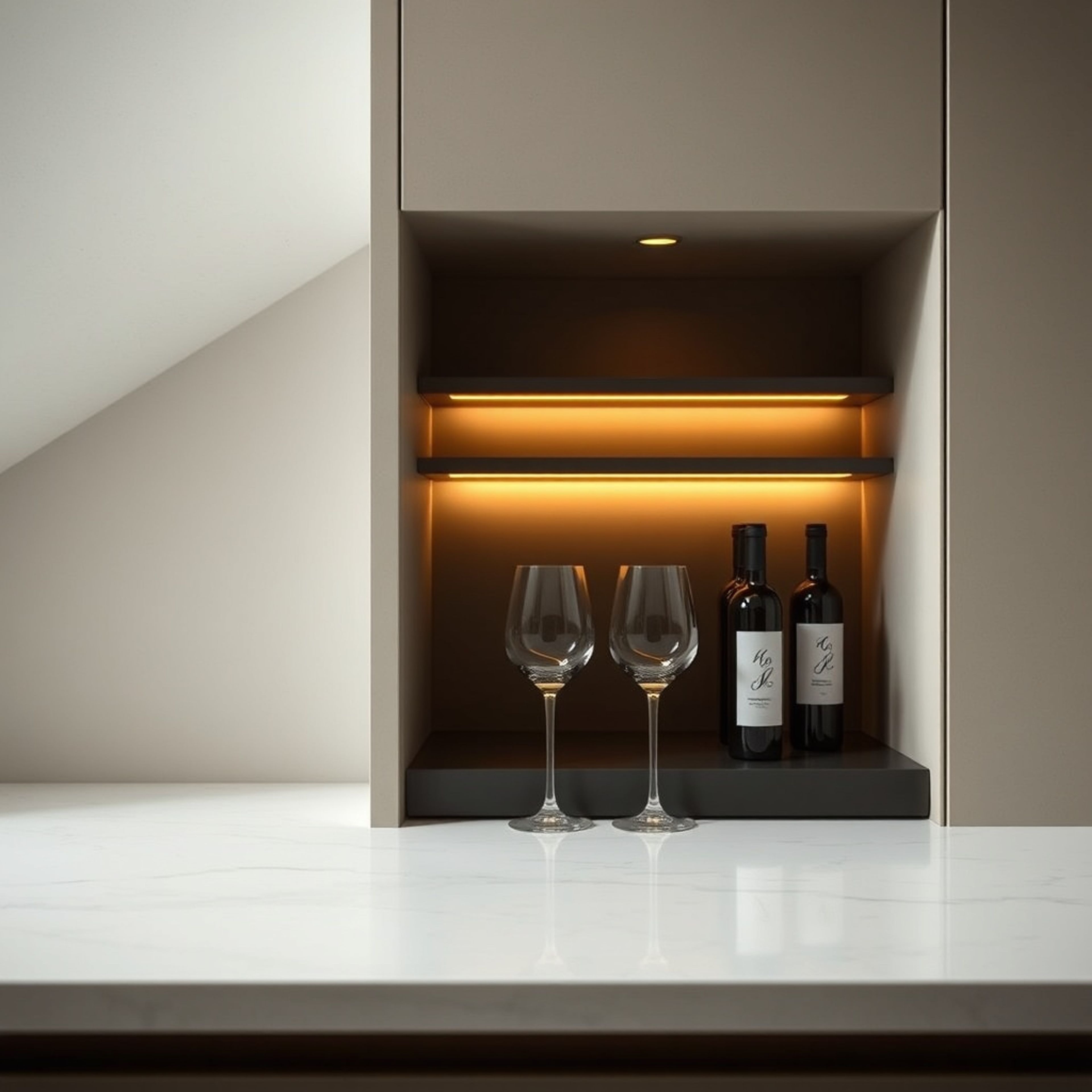 Technische Visualisierung: "Wine-Serving Station