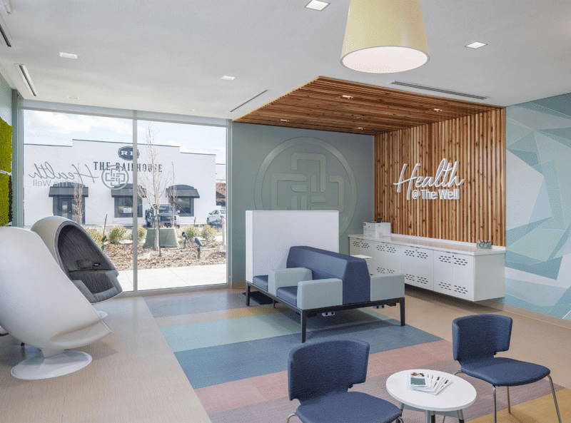 Health at the Well Reception