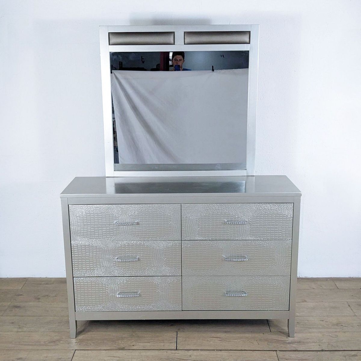 olivet silver dresser Olivet Chest of Drawers