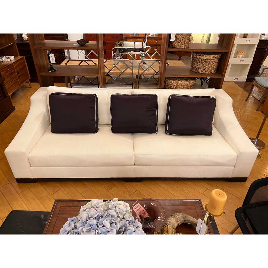 Christian Liaigre White Vauban Sofa - image 0