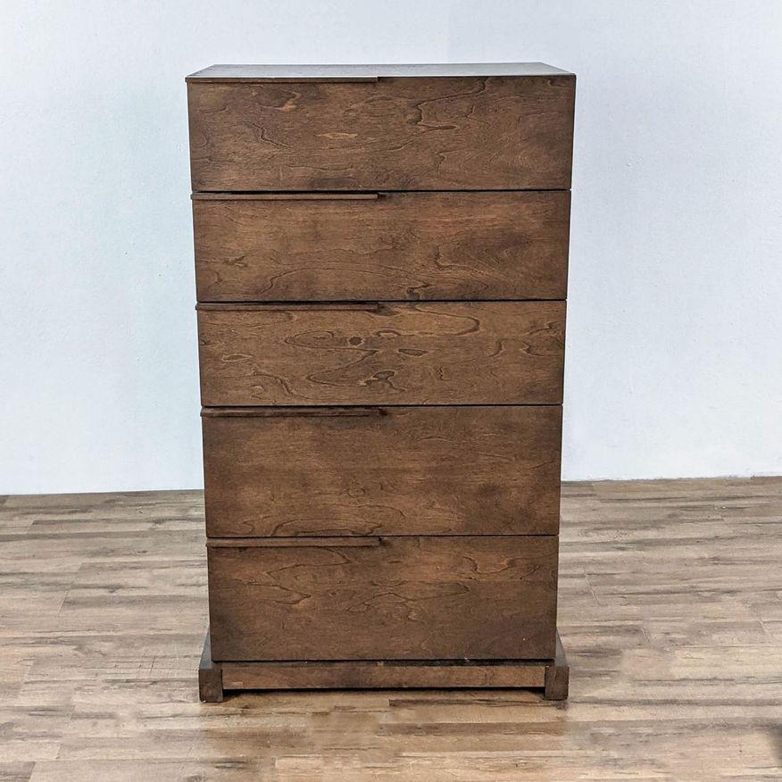 Crate & Barrel Five-Drawer Wooden Dresser - image 0