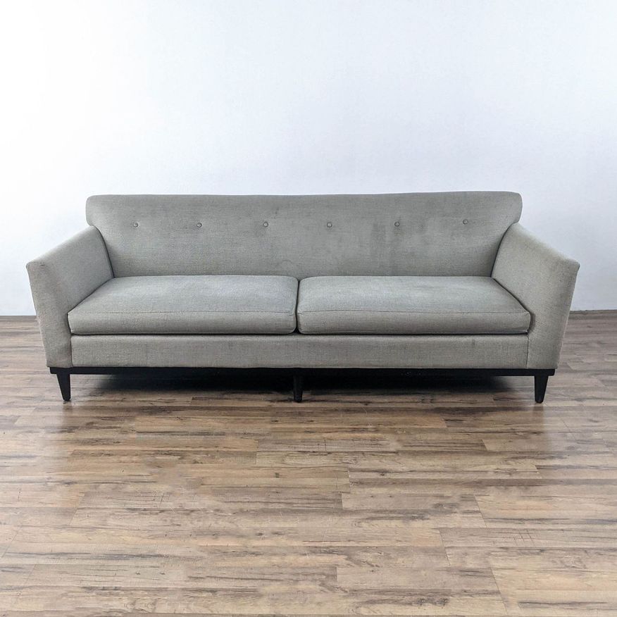 Gray Upholstered Sofa - image 0
