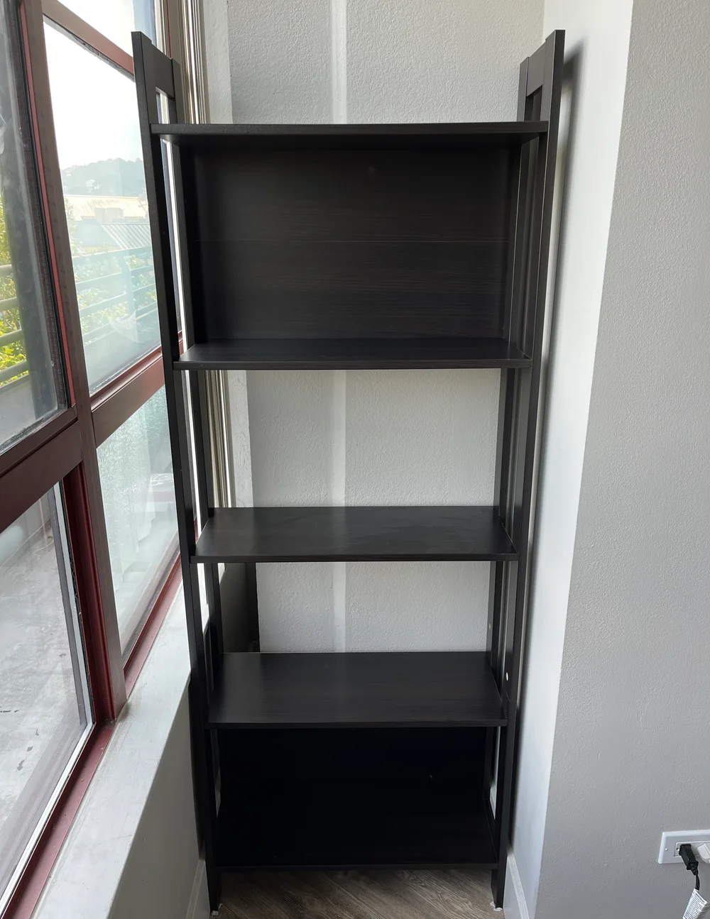 Dark Brown 5-Shelve Bookcase - Ikea Laiva - image 0