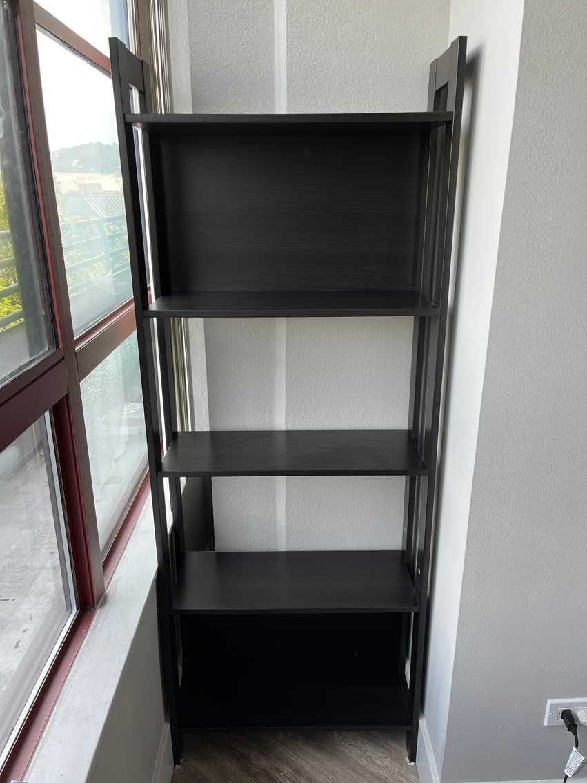 Dark Brown 5-Shelve Bookcase - Ikea Laiva - image 0