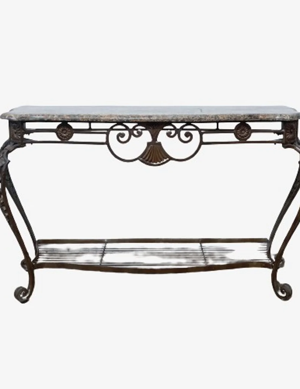 Marble Top Console Table - image 0