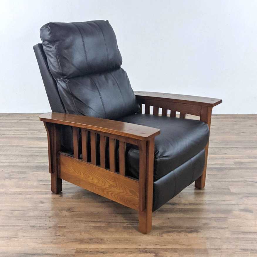 Mission Style Leather Recliner  - image 0