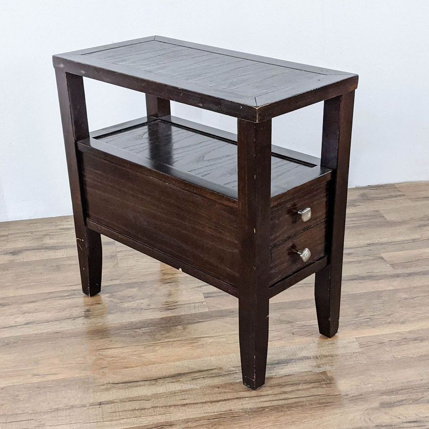 Pair of Wooden Nightstands - image 0