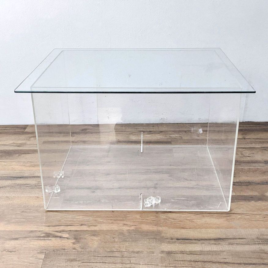 Plexiglass Mid-Century Display Table - image 0