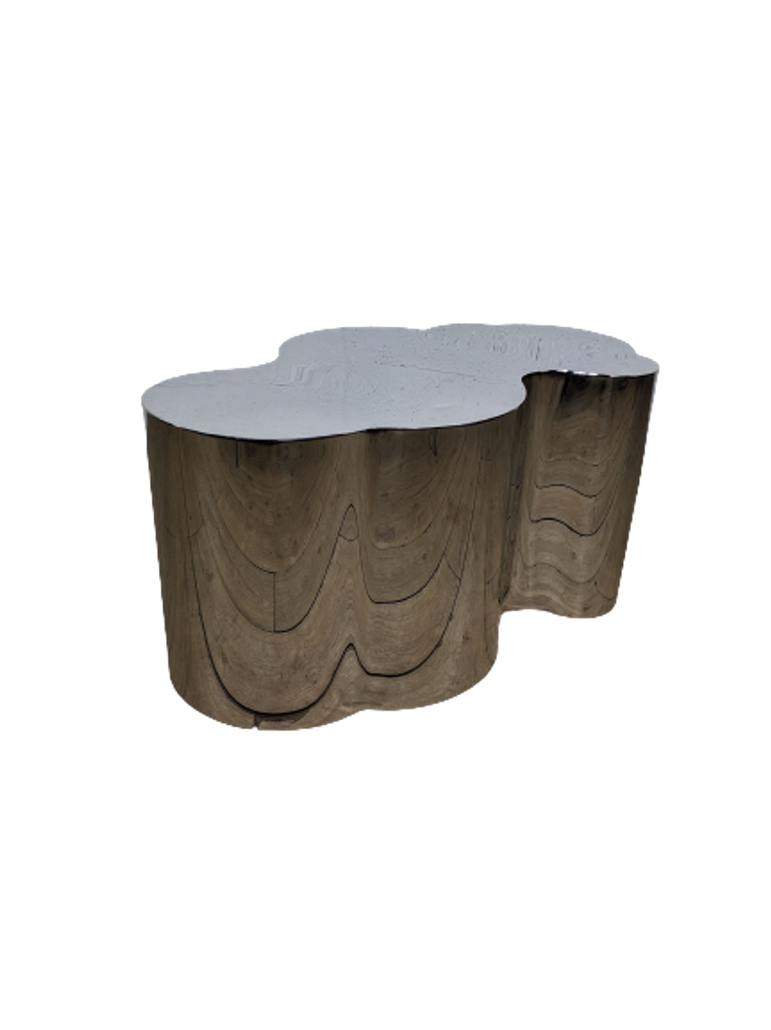 Statements by J Kate Coffee Table in Chrome - image 0