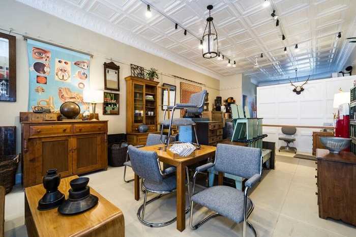 Hawthorne Chicago store with a variety of vintage furniture and home accessories