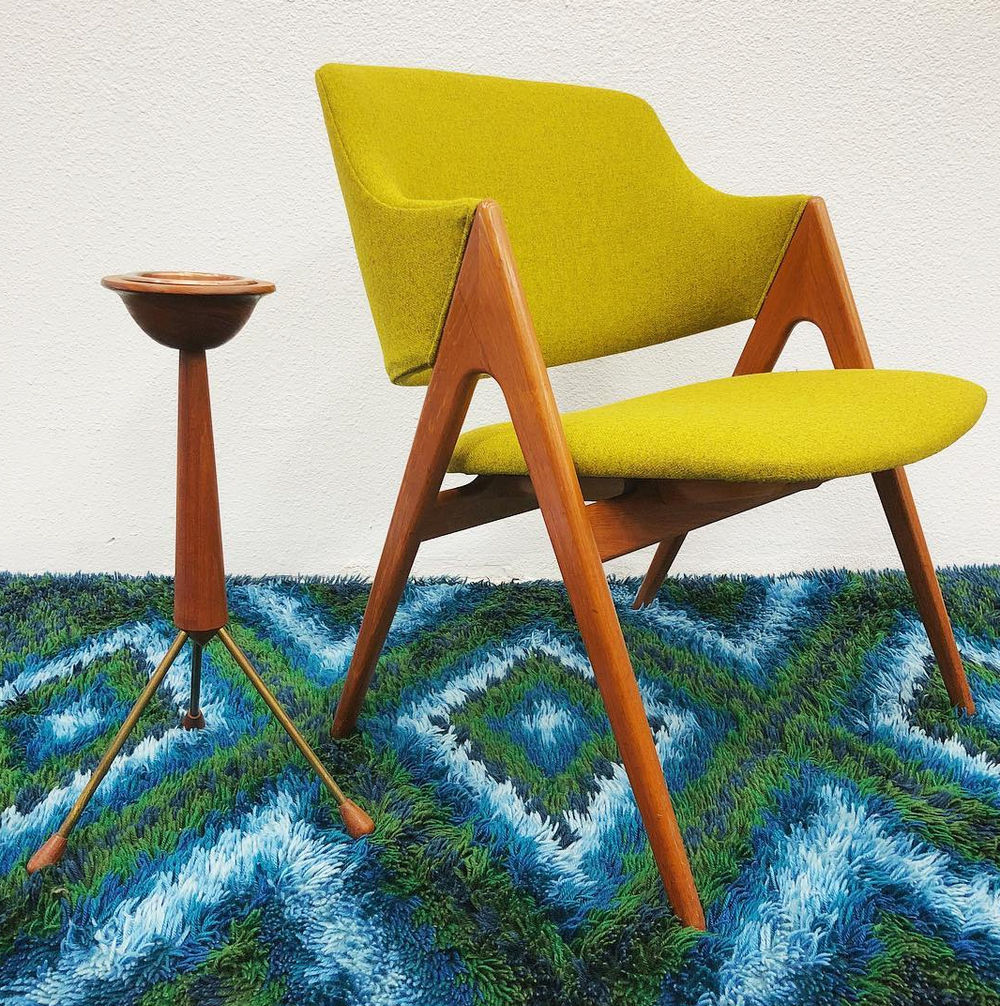 Mid Century Mobler - quality vintage mid century furniture -arm chair available on Kashew - san francisco bay area - delivery included
