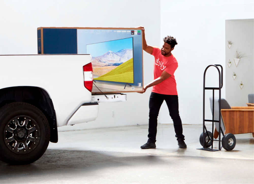 Dolly. Furniture Moving. Furniture Assembly. Moving Company. Buy Used Furniture, Delivered. Kashew.