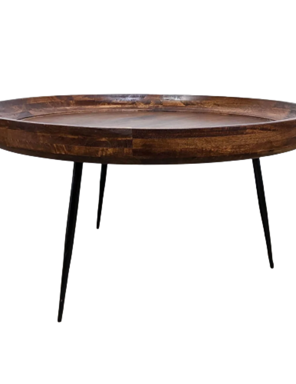 The Urban Port Round Wood Coffee Table - image 0