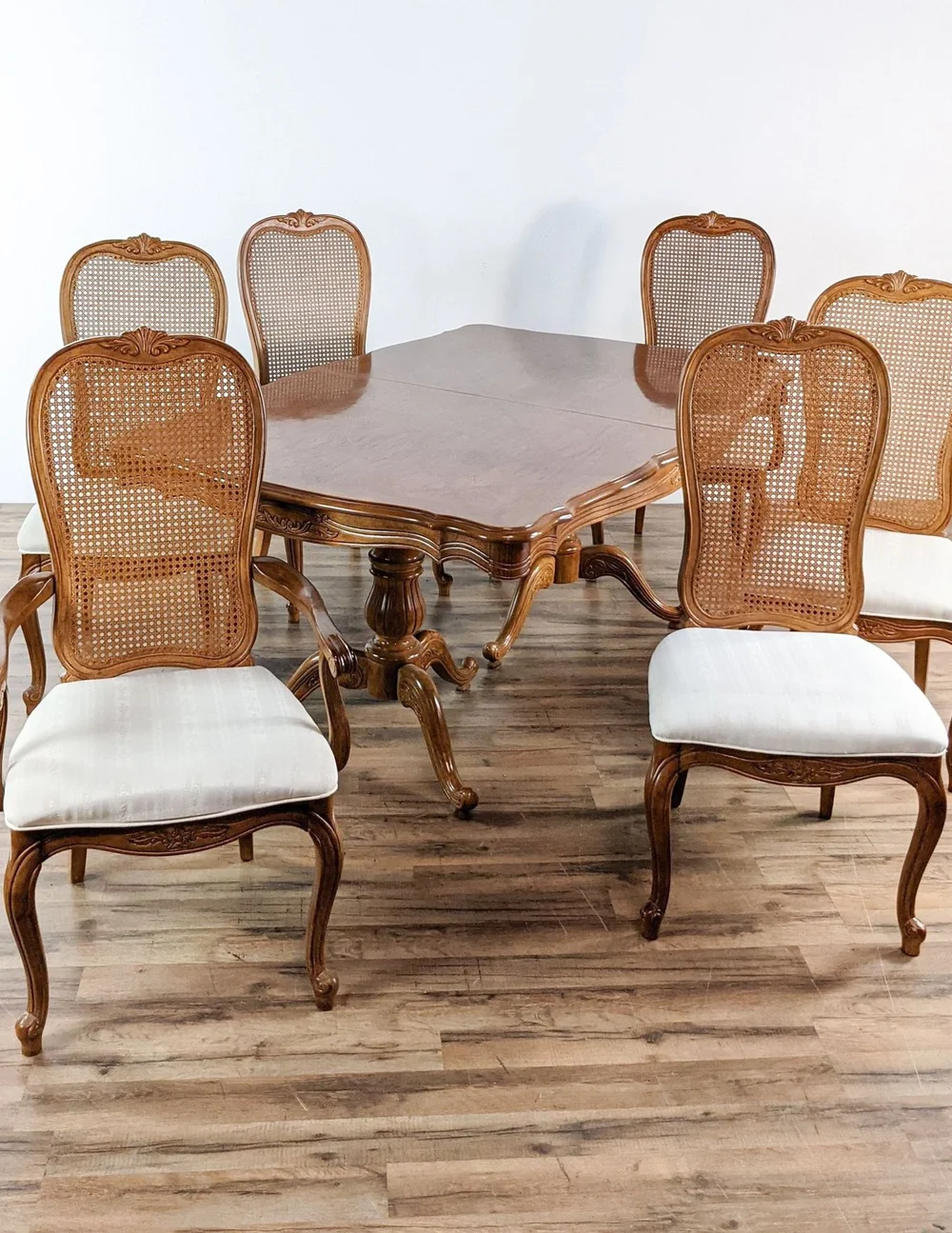 Thomasville Seven-Piece Wooden Dining Set - image 0