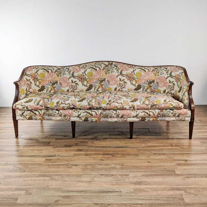 Vintage Floral Sofa - image 0