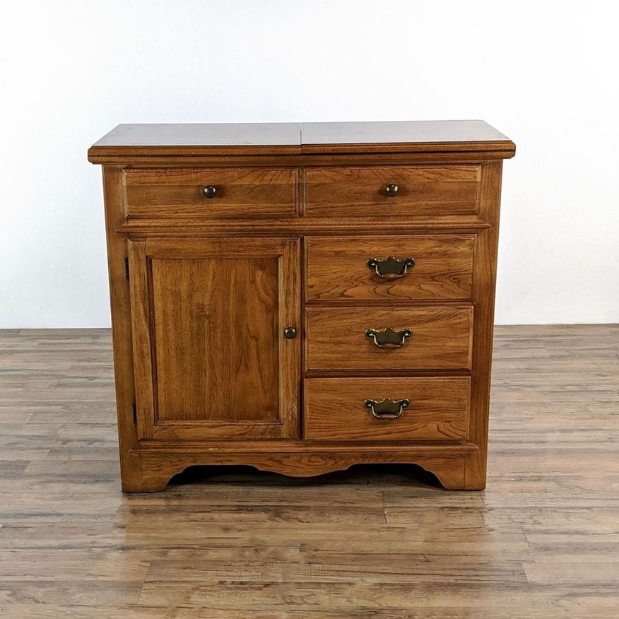 Vintage Thomasville Flip-Top Server - image 0