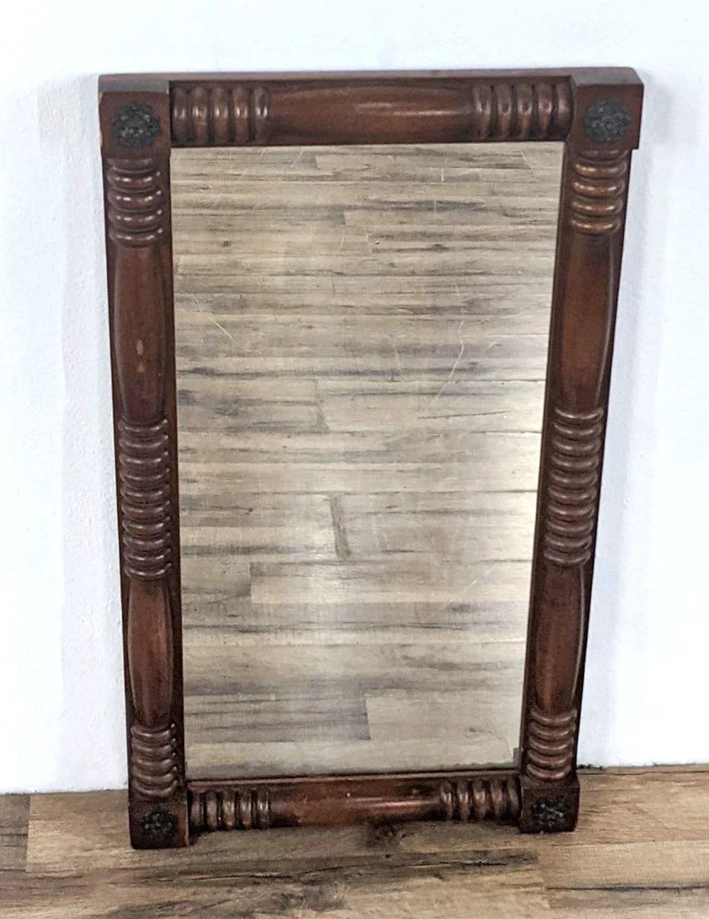 Wood Framed Wall Mirror - image 0