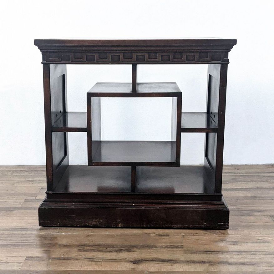 Wooden End Table/Display shelf - image 0