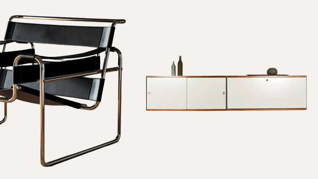 mid century modern iconic pieces on kashew