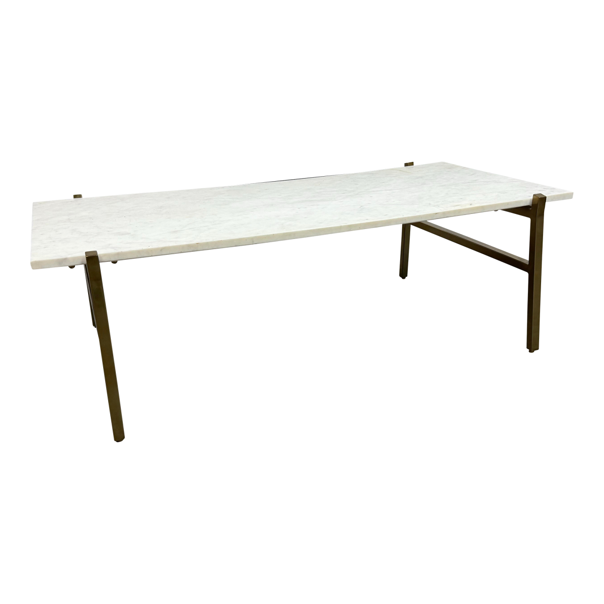 CB2 Brass Coffee Table - Thumbnail 2