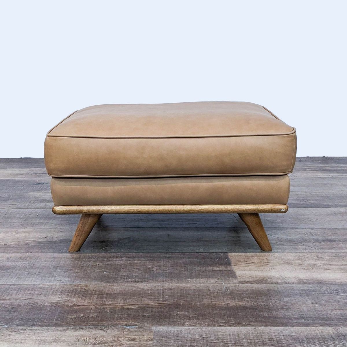 Article Timber Charme Tan Ottoman - Thumbnail 4