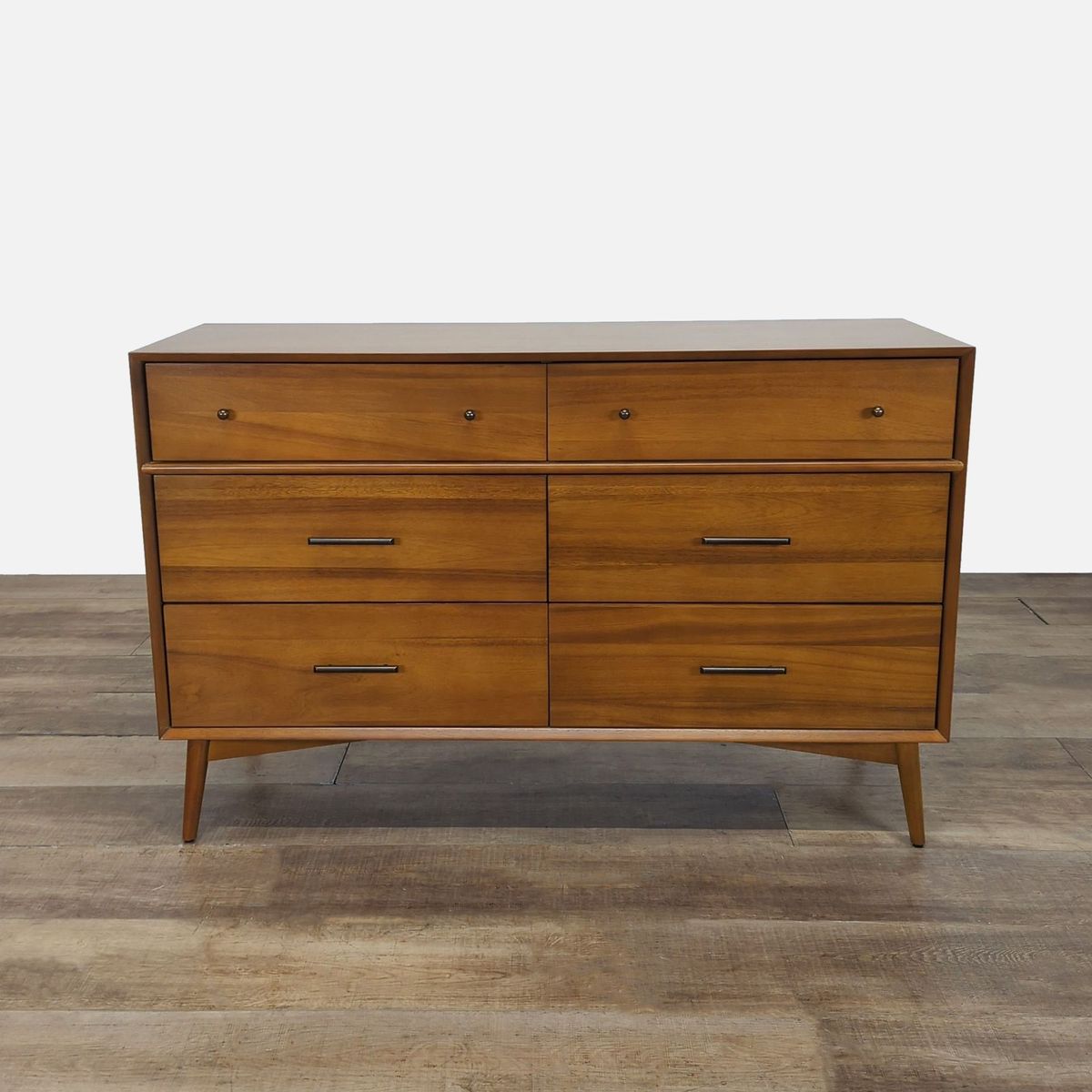 Mid-Century 6-Drawer Dresser - Thumbnail 4