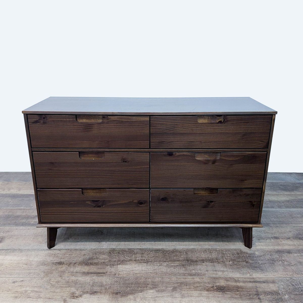 Walker Edison Mid-Century Modern Walnut Pine 6-Drawer Standard Dresser | Walker Edison - $200 | Kashew | Kashew Walker Edison Mid-Century Modern Walnut Pine 6-Drawer Standard Dresser | Walker Edison - $200 | Kashew | Kashew