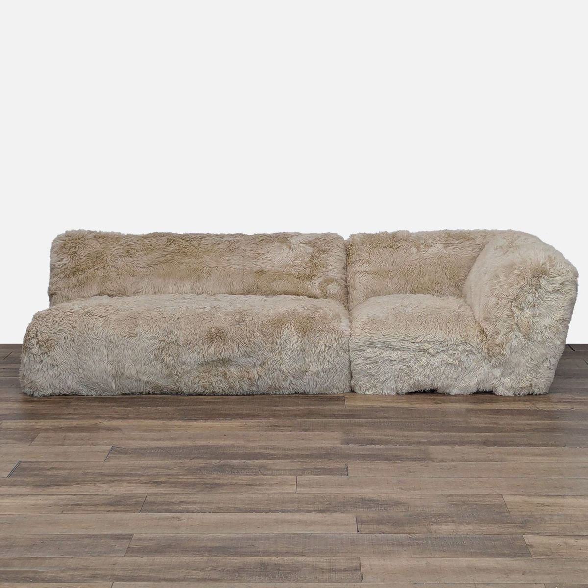 Restoration Hardware Yeti Sheepskin Sectional