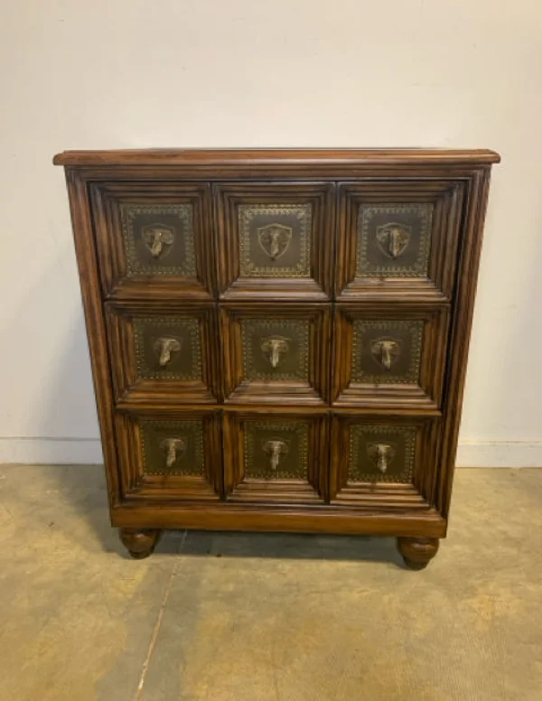 chinese dress ladies Jamille Dresser in Cognac