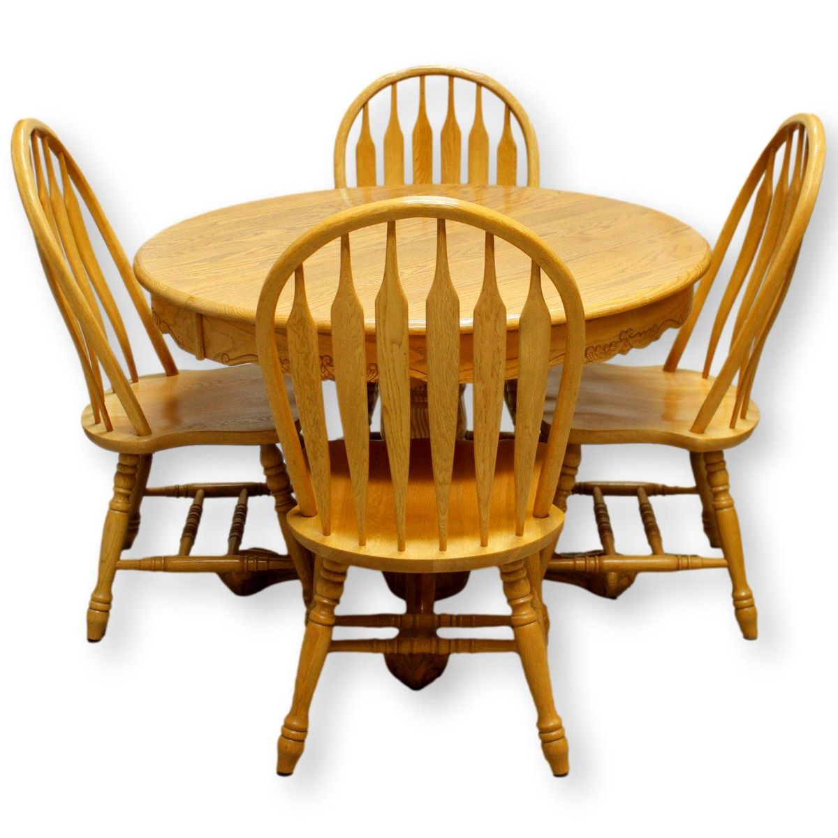 Shin-Lee Cal Oak Dinette Table w/4 Chairs - $494 | Kashew | Kashew
