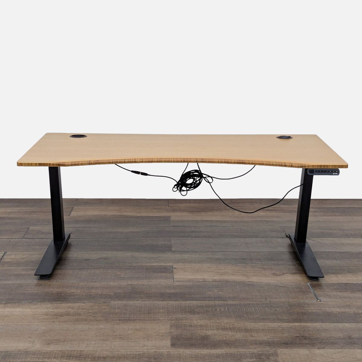Fully Jarvis 60” Bamboo Top Adjustable Height Standing Desk - Thumbnail 4