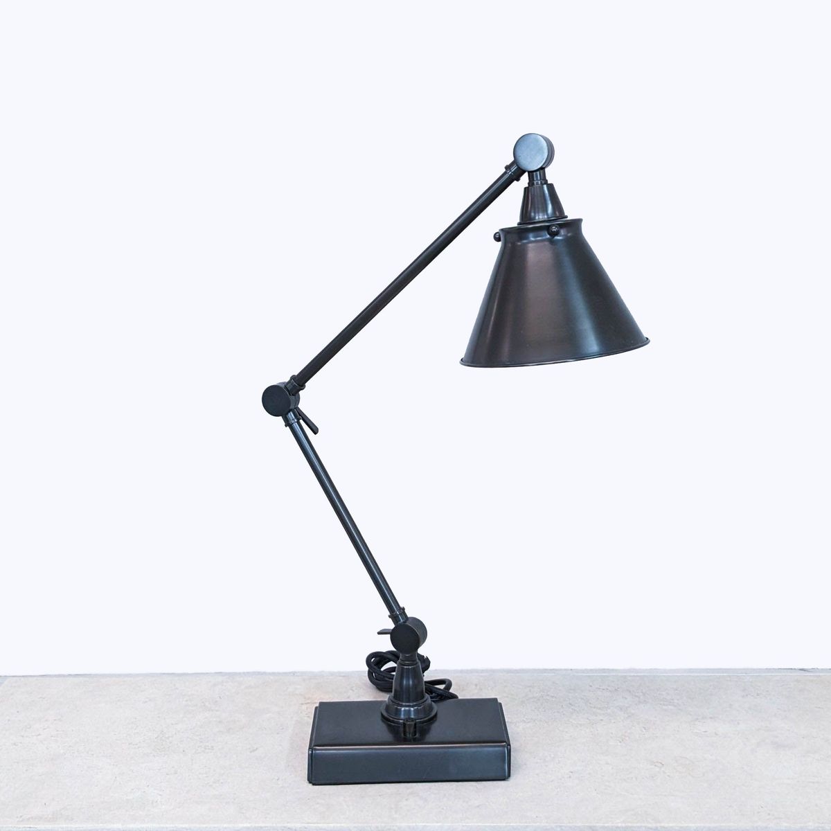 Pottery Barn Architect's Adjustable Task Table Lamp Kashew
