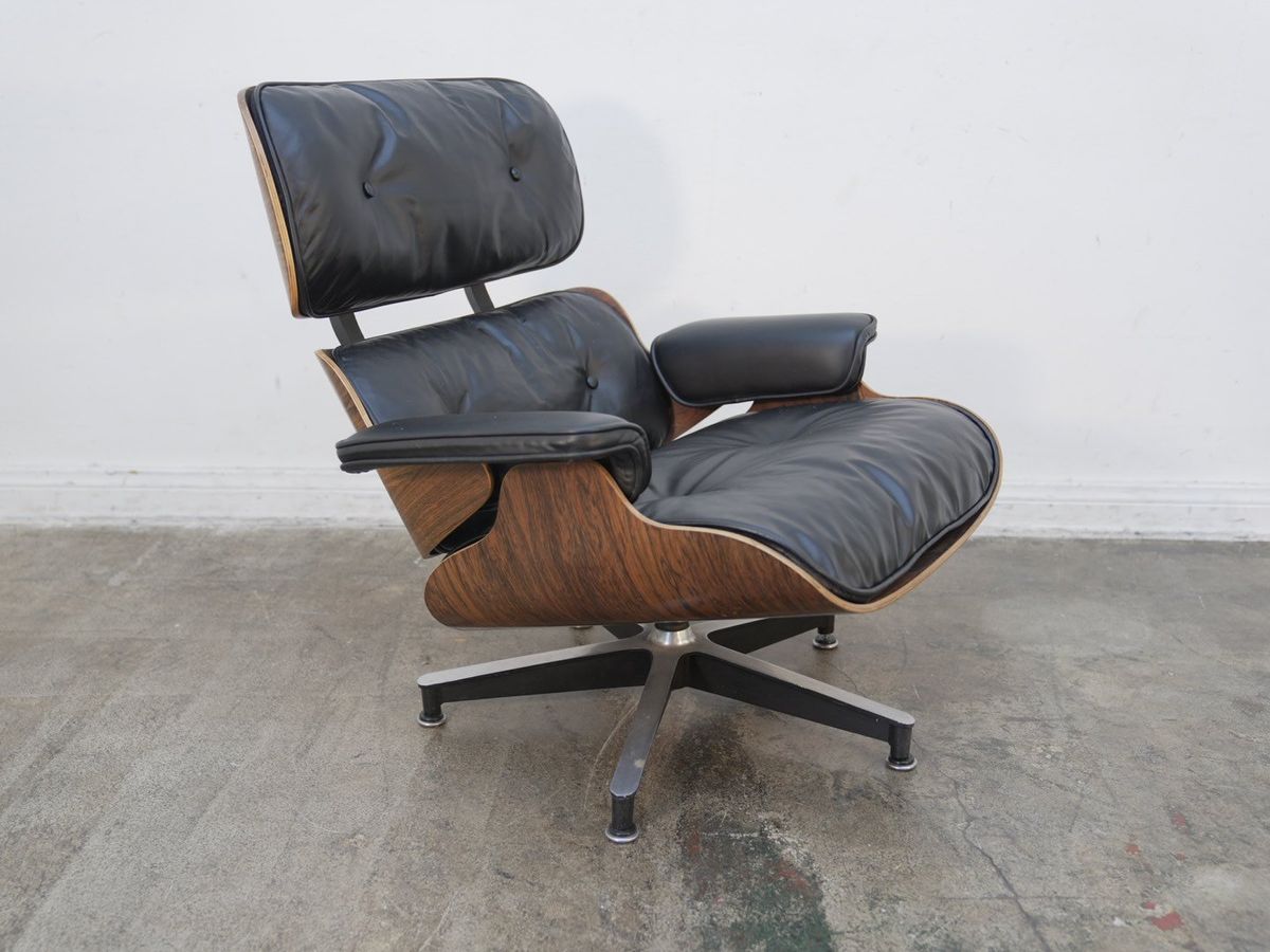 Vintage 1960-1960-1970 Charles & Ray Eames, Lounge Chair and