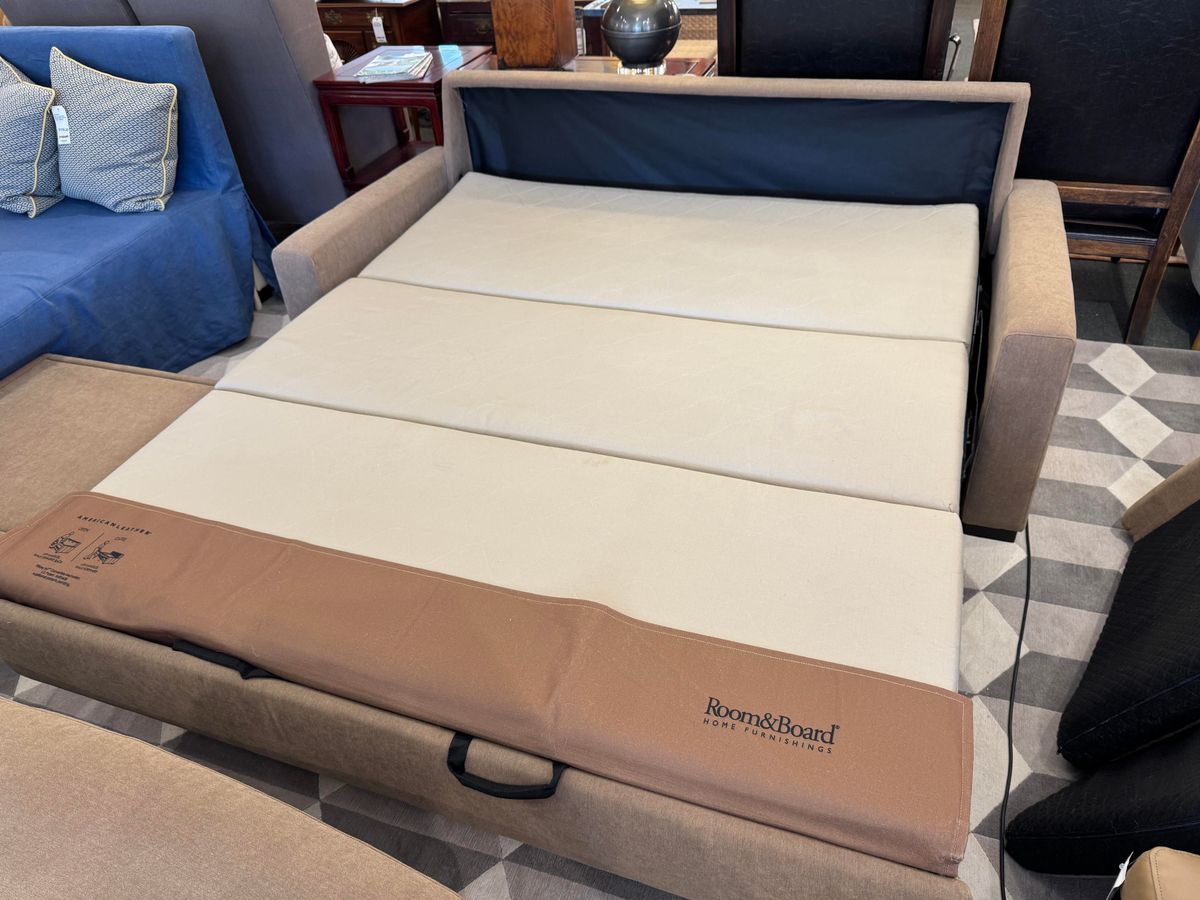 Room & Board Berin Two Piece Sectional Sleeper + Storage Ottoman - Thumbnail 3